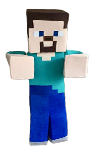 Maskot Minecraft 
